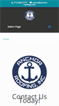 Mobile Screenshot of anchor-roofing.com